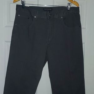 NEW Men's Bananna Republic Chinos Grey 35 x 32